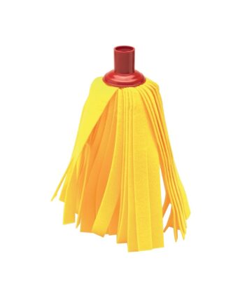 Cloth Mops - Head Replacement, Red Collar