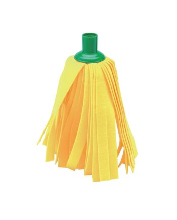 Cloth Mops - Head Replacement, Green Collar