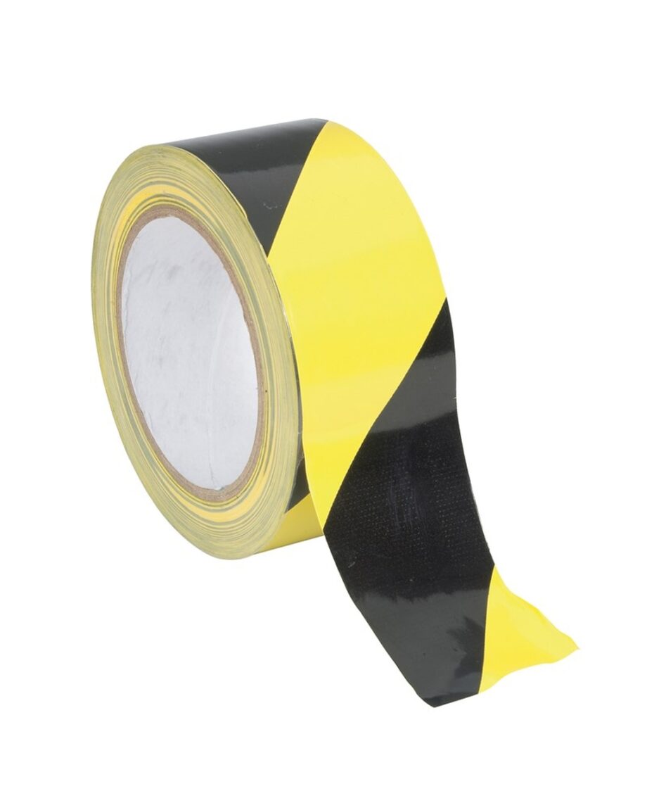 Black/Yellow Hazard Tape
