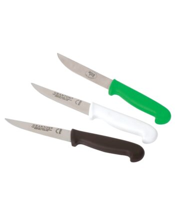 Kitchen Knives 10cm White Handle