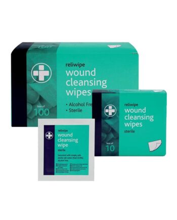 Saline Cleansing Wipes Pack 100