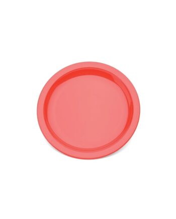 Polycarbonate Plates 17cm - Red