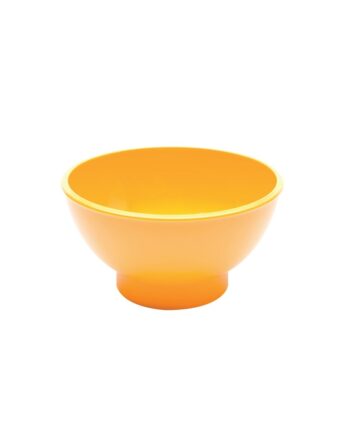 Polycarbonate Footed Sundae Dish Yellow 9.5 cm