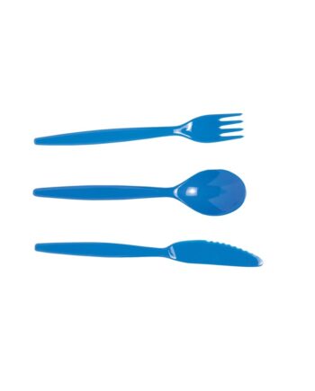 Polycarbonate Fork - Small, Blue