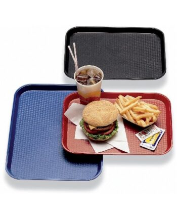 Blue Fast Food Tray 36 X 25 cm