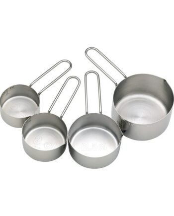 Stainless Steel Measuring Cups With Hanging Ring
