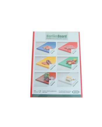 Polyethylene Chopping Boards Red - 30 X 23 X 1cm