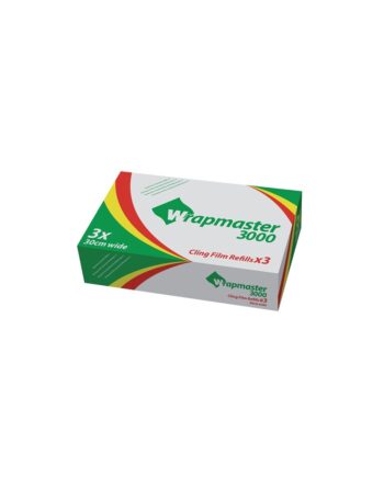 Wrapmaster 3000 - Cling Film Refill Roll - 3 X 300metre