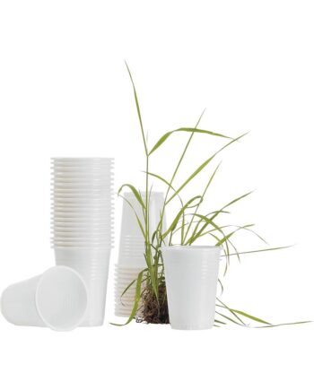 Biodegradableplastic White 7oz Cups