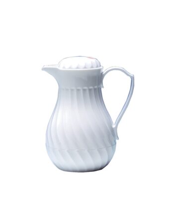 White Insulated Coffee Pot