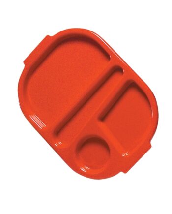 Polycarbonate Infant Meal Tray - Red