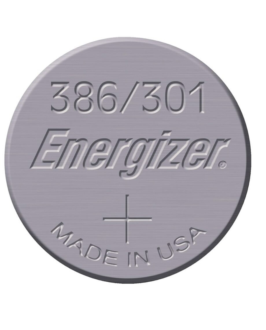Energizer 301/386 SR43, 1.5v Battery