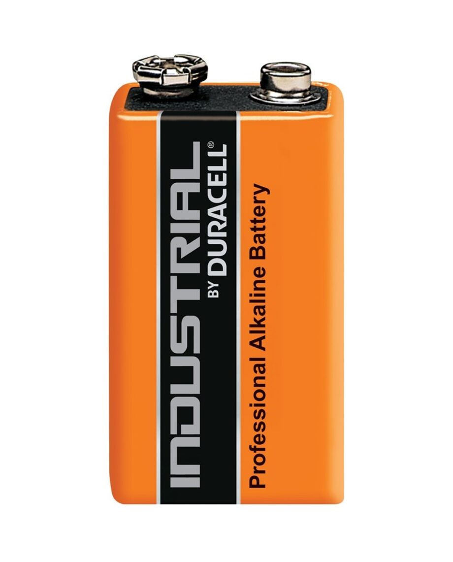 Duracell Industrial Alkaline 9v Batteries