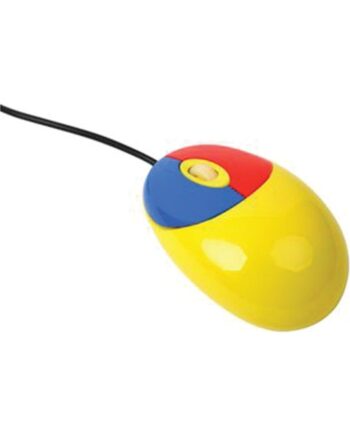 Childrens Optical Scroll Mouse - Yellow
