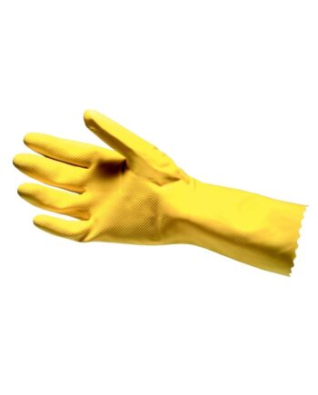 Medium Weight Latex Household Gloves (Medium)