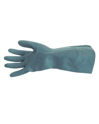 Heavy Duty Black Latex Household Gloves (Medium)