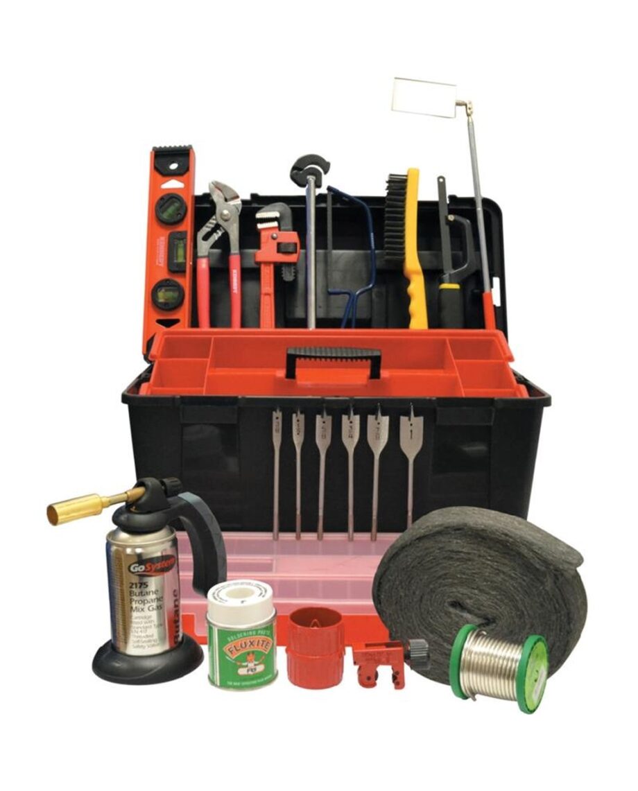 22 Piece Plumbers Tool Kit