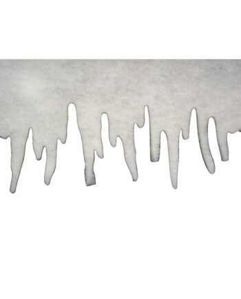 Snow Icicle Garland 300mm x 1.5m