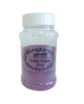 Glitter Flakes Shaker 250g - Purple