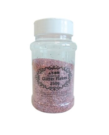 Glitter Flakes Shaker 250g - Pink