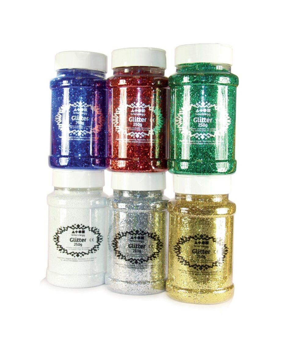 Glitter Flakes Shaker Assorted Colours 500g