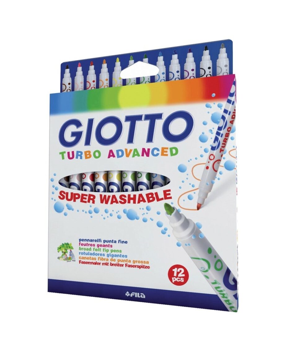 Giotto Turbo Advanced Super Washable Colouring Pen
