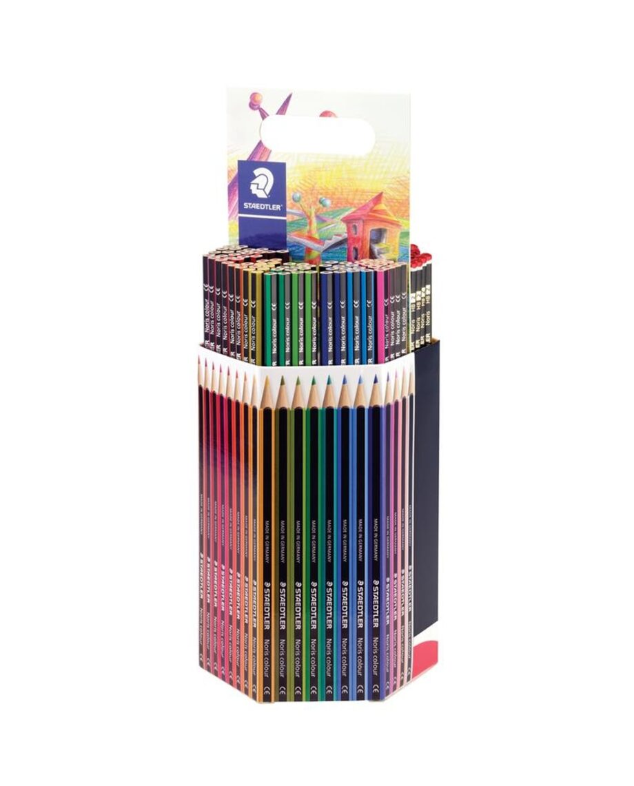 Staedtler Noris Classroom Caddy - Colouring Pencils & Graphite Pencils