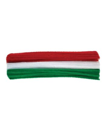 Christmas Chenille Pipe Cleaners 6mm x 300mm