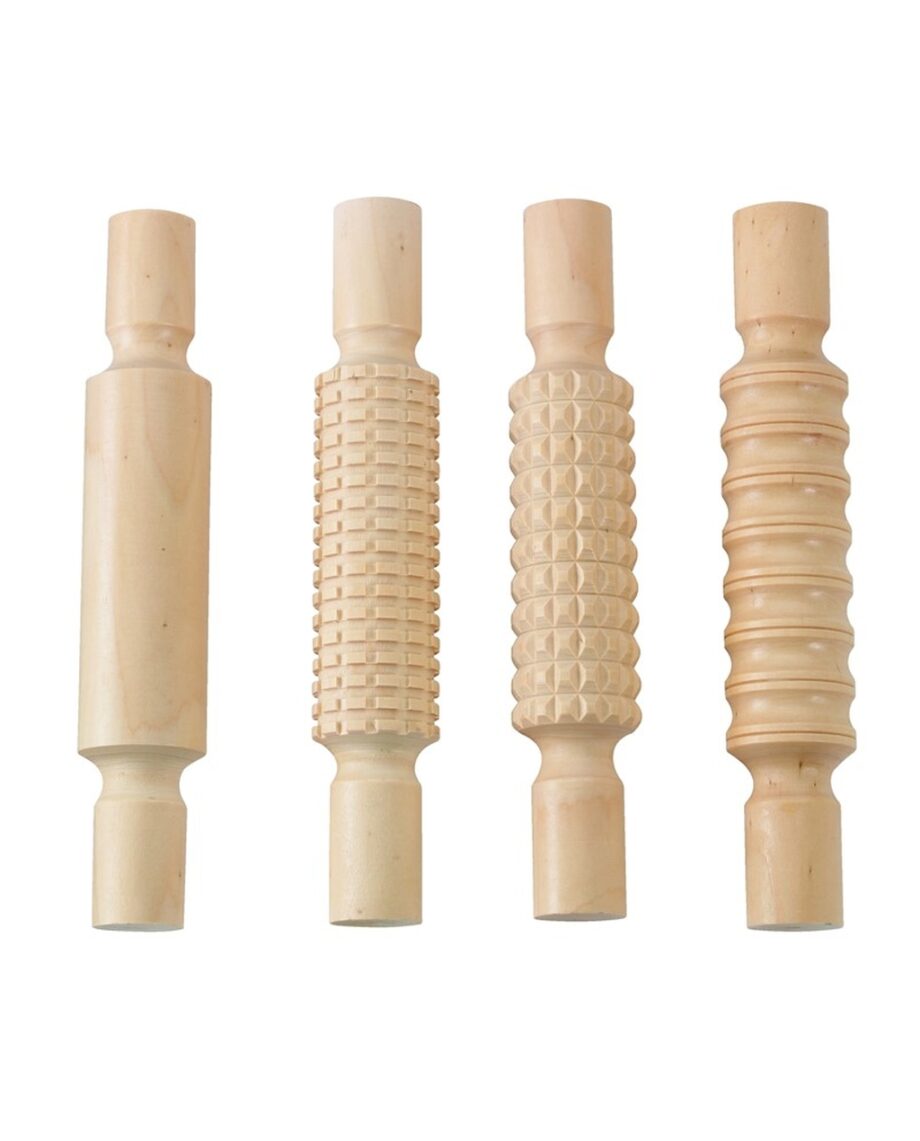 Wooden Patterned Rolling Pins