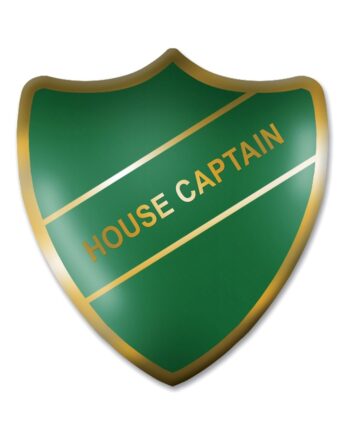 House Captain Shield Badge, Red