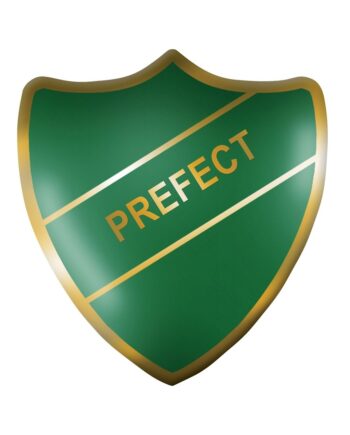 Prefect Shield Badge, Red