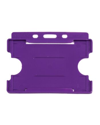 Identibadge Purple Single Sided Card Holder