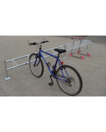 Combination Rack For 12 Scooters and 6 Bikes