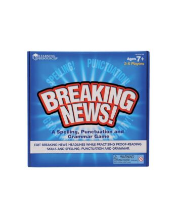 Breaking news! spelling, punctuation and grammar game