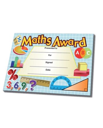 Certificates - Maths Award