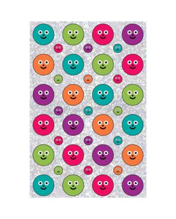 Sparkly Stickers - Smiley Faces