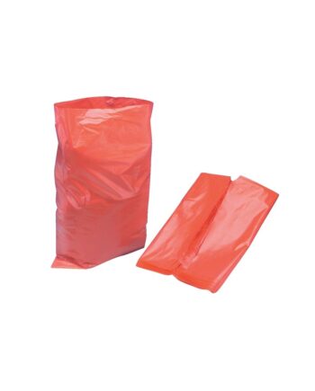 Red Plastic Refuse Sack