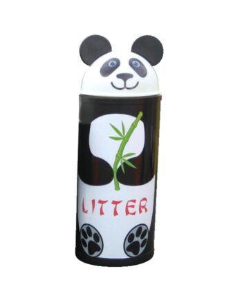 Large Panda Animal Litter Bin