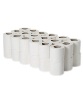 White Toilet Roll, 320 Sheets, 2 Ply
