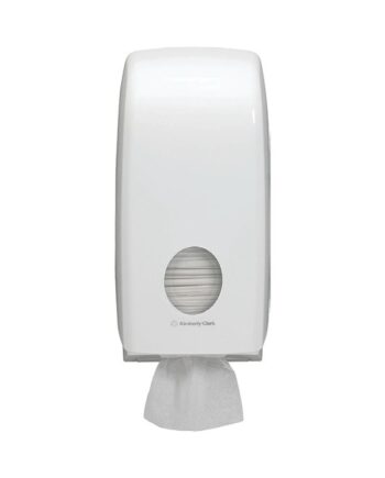Aquarius Toilet Tissue Dispenser - Folded, White