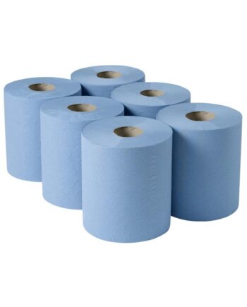 Centrefeed Wiper Roll - 2Ply, Blue