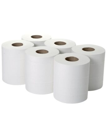 Centrefeed Wiper Roll - 2Ply, White