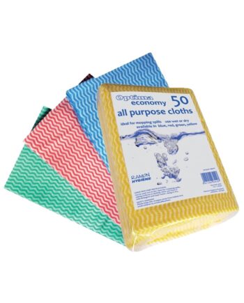 Value All Purpose Cloth - 50 Pack - Blue