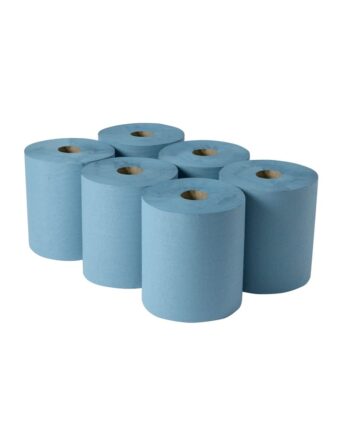 Continuous Roll Towels Blue