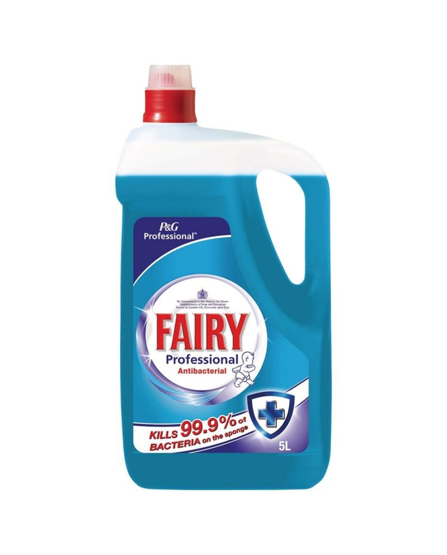 Fairy Antibacterial Washing-up Liquid - 5 Litre