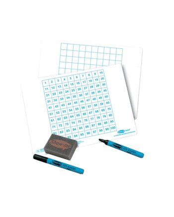 A4 100 Square Whiteboard Class Pack