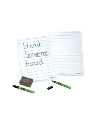 Show-me A4 Supertough Whiteboard Class Pack - Lined - Pack of 35