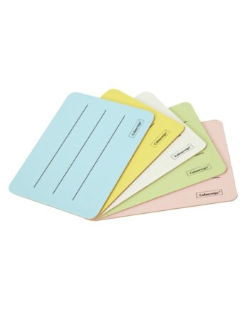 A4 Colourwipe Boards Yellow/Cream