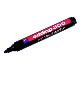 Edding 300 Permanent Markers Bullet Tip - Assorted Colours