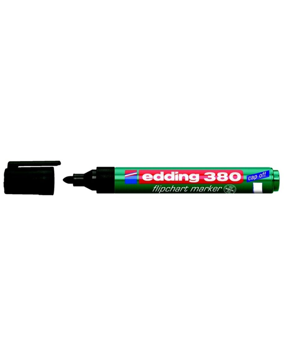 Edding 380 Flipchart Marker - Black
